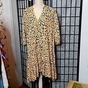 Love fire cheetah print  2XL